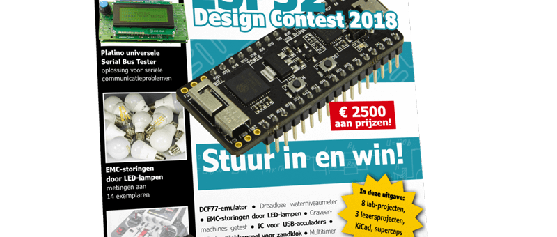 De nieuwe Elektor maart/april 2018 is nu verkrijgbaar