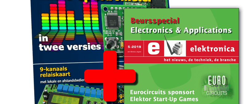 Elektronica en Elektor samen voor slechts € 99,-