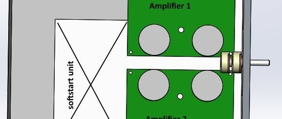 Softstart unit for amplifier