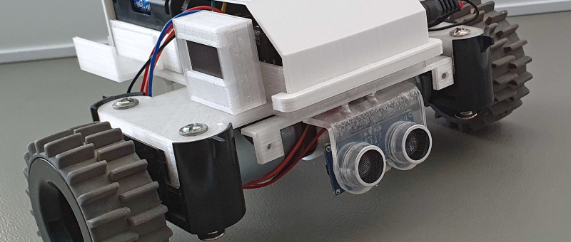 Model Car controled by Phone