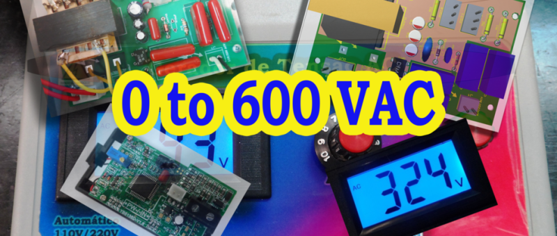 AC voltage generator 0 to 600V
