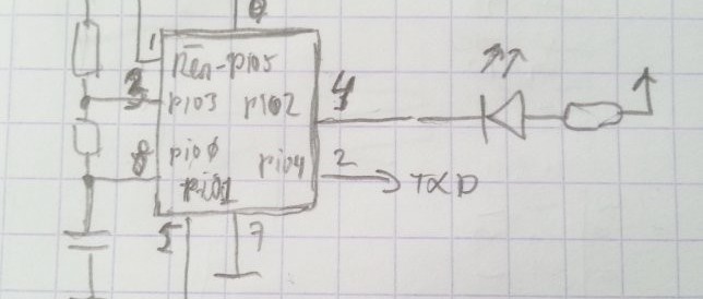 LPC810 as NE555 or as Capacitance Meter