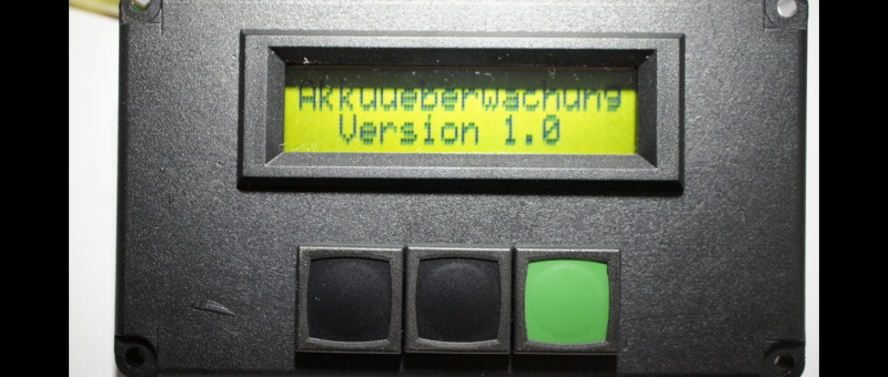 Akkuwächter / Battery Monitor <130273-I>