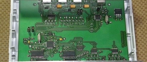 4-Channel USB-to-Serial Converter + 3-Port USB Hub [140033]