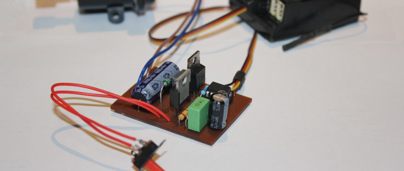 DC motor speed controller for RC models