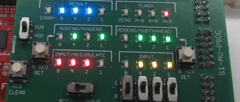 Arith-Matic S1-AU rebuilt with PSoC