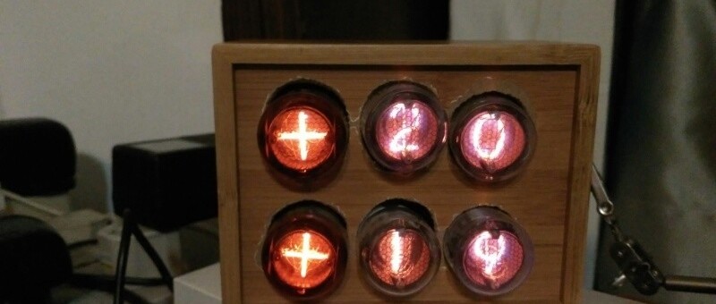 Nixie compact, thermometer, clock GPS, letter box alarm: