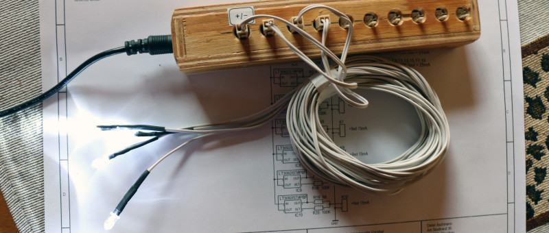 10-fold LED constant current source Variable.