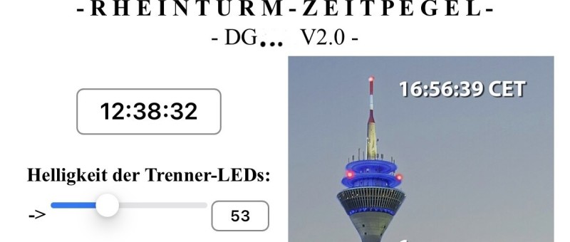Rheinturm-Clock