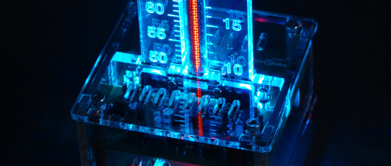 Nixie bargraph thermometer with Arduino