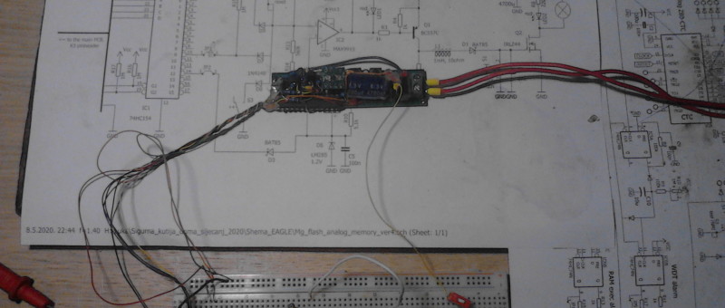 Magnesium-bulb Analogue Memory add-on to the Tamper-evident box