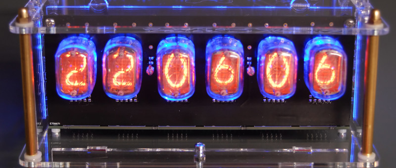 6-digit Nixie clock [150189, 180588]