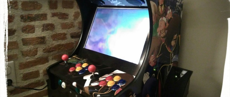Arcade game controller for RPI