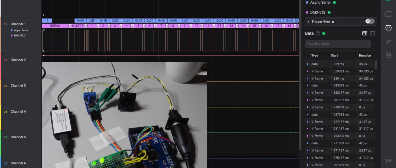 3 flavours of DMX UART/PIO/VERILOG