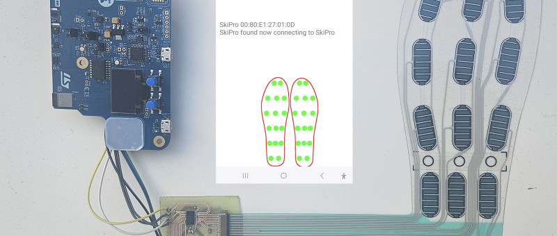 BLE Ski & Snowboard performance evaluation platform