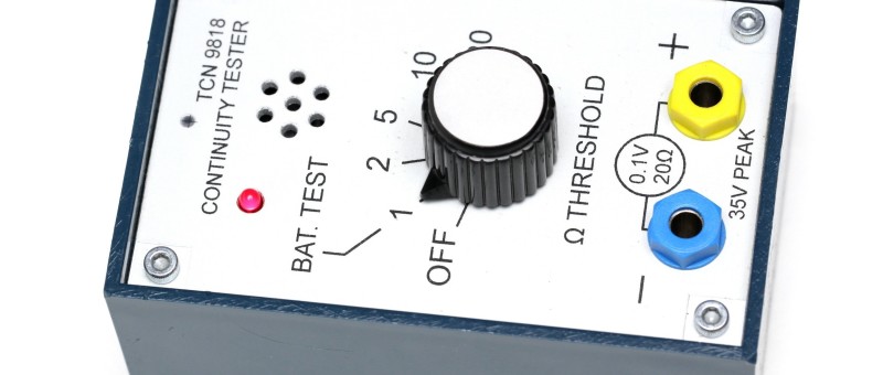 Fail-safe Continuity Tester with Adjustable Threshold