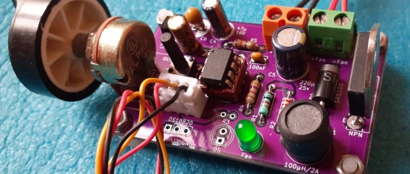 Variateur for 12V ventilator or Fan
