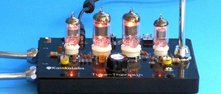 Vacuum tube theremin outlet