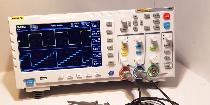 FNIRSI 1014D Digital Storage Oscilloscope: Good Performance for