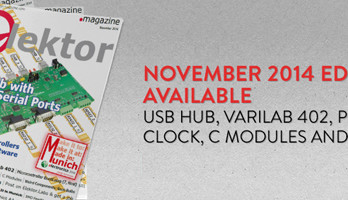 November 2014 Edition of Elektor Released in Print and Digital