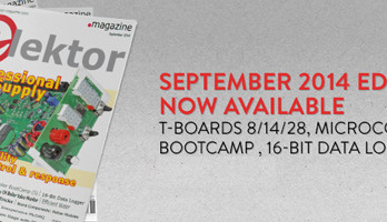 September Edition of Elektor Magazine Now Available