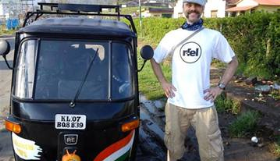 Racing through India for charity on a glorified lawnmower