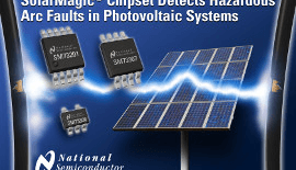 Chipset and firmware detect arcs in solar power systems