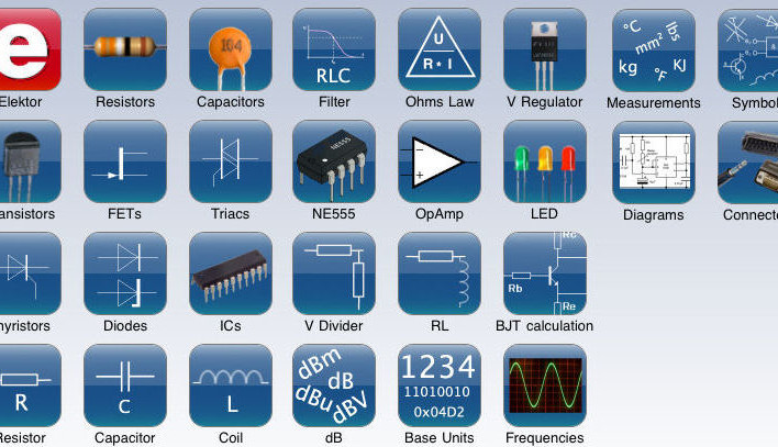 New version of 'Elektor Electronic Toolbox' for iPad / iPhone released