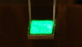 Novel green LED built on silicon substrate