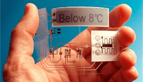 Labels incorporate printed sensor systems