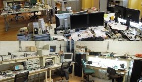 A Rat’s Nest-Less Workspace: Clean with Plenty of Screens