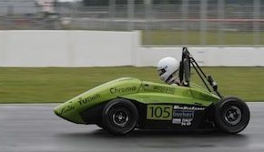Hydrogen Race Car Takes On Fossil-Fueled Rivals