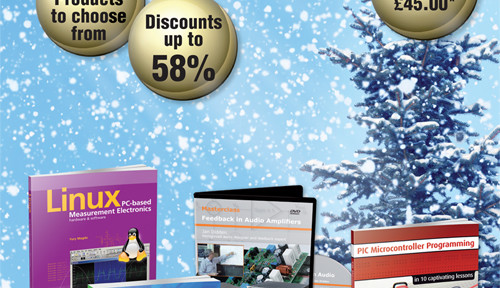 Only Two More Weeks of Festive Savings at Elektor