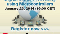 New Webinar: Digital Signal Processing using Microcontrollers