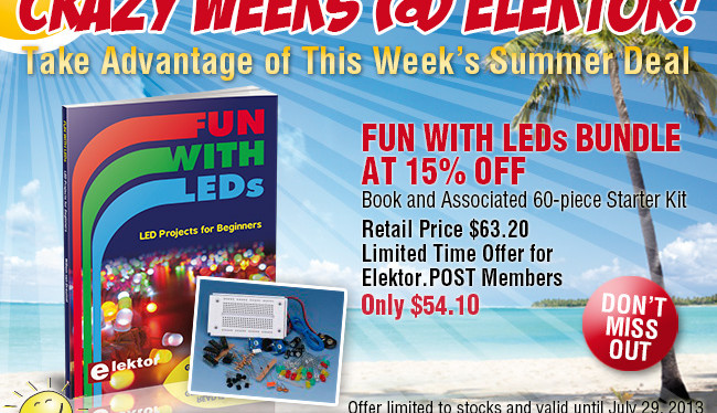 Summer Deal: Fun With LEDs Bundle @ 15% Off
