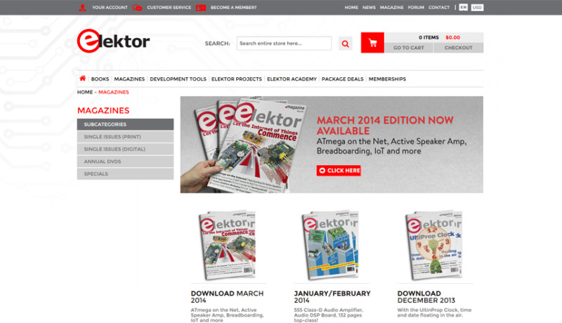 New Elektor.com Website Goes Live!