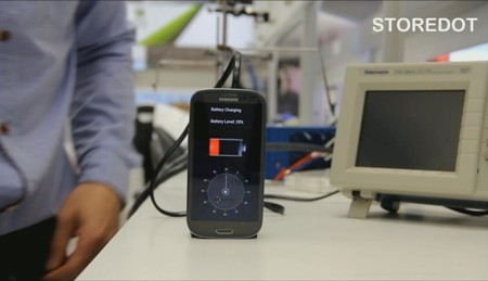 Bio-Battery Recharges in 30 Seconds