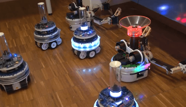 Swarmanoid: A Hive Mind Robot Collective in Action [Video]	