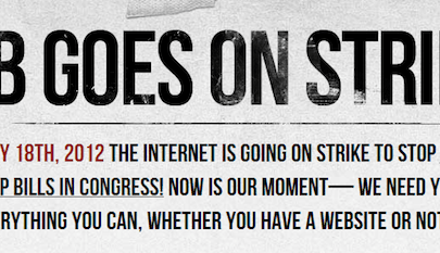 SOPA Shelved. Internet Strike Still On