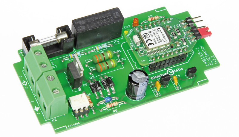 Cool Summer Free Article: Line AC Switch Controlled by Bluetooth Low Energy