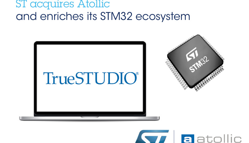 STMicroelectronics acquires Atollic. Image: STMicroelectronics.



 