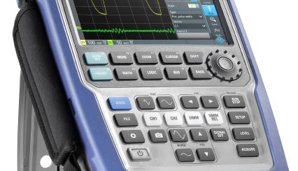 R&S portable oscilloscope boasts high-end performance