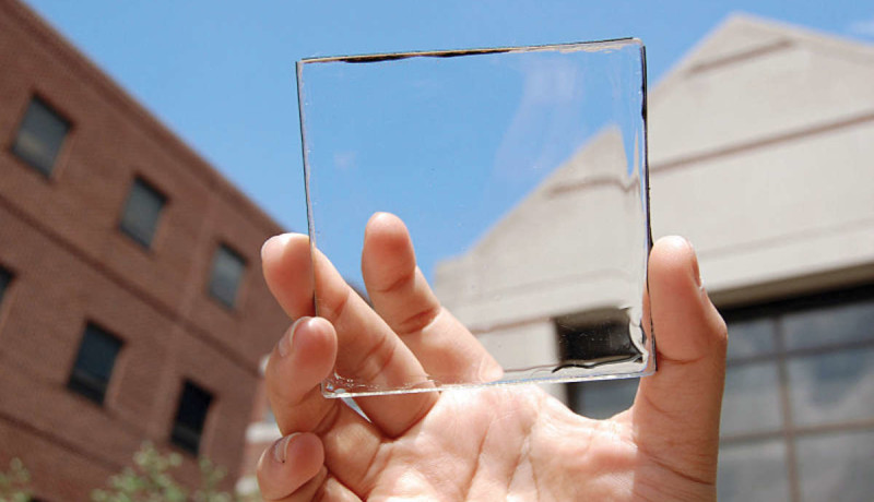 Free electricity from transparent coating, soon? (image courtesy MSU)