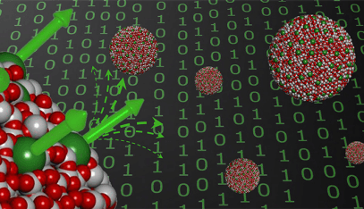 Atomic magnets for data storage