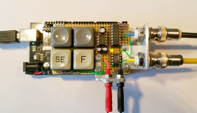 Project: voltage tracker for oscilloscope