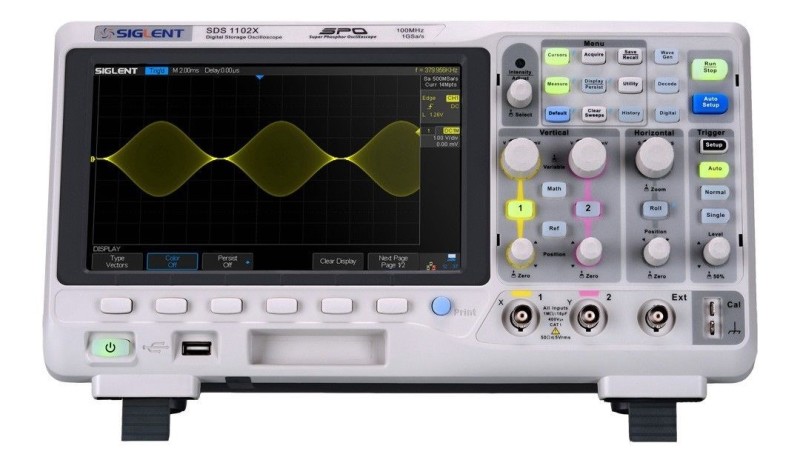 Review: Siglent oscilloscope SDS1102X