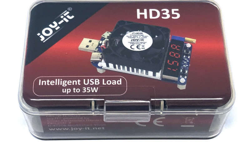 Review: The JOY-iT JT-HD35 Electronic USB Load