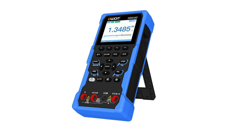 The Owon HDS160 Multimeter Is Also an Oscilloscope That Can Measure Current