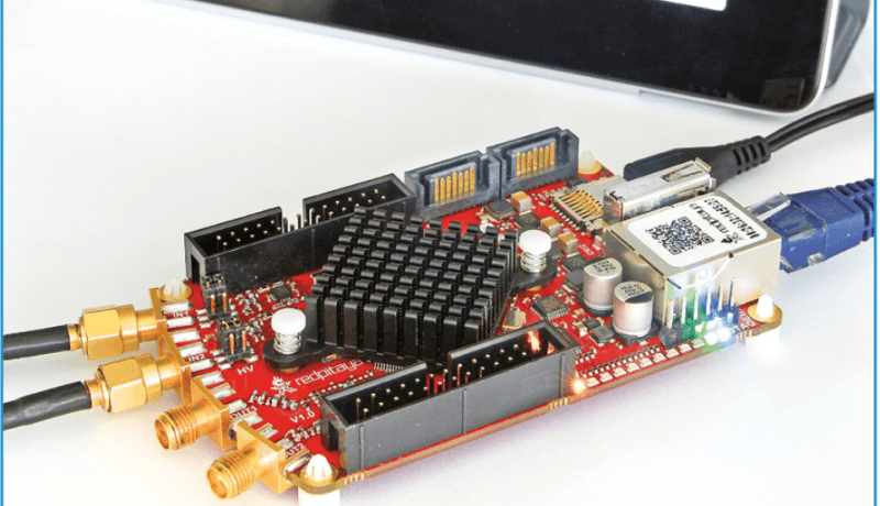 Figure 1: The Red Pitaya module is very compact.