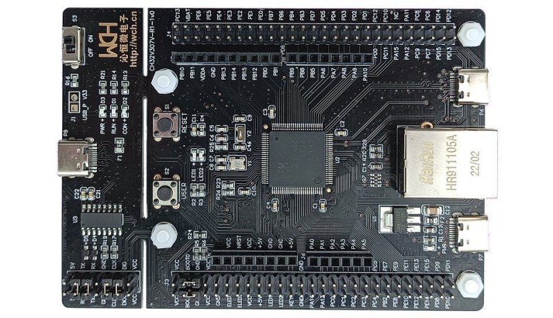 The CH32V307 Evaluation Board in Review